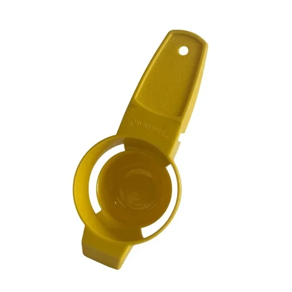 Tupperware Egg Separator Gadget Kitchen Tool‎ Yellow Vintage Retro