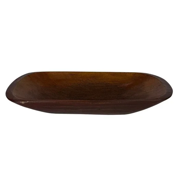 Treenware Salem Collection  Decor Wood Dough Bowl Made in USA 16