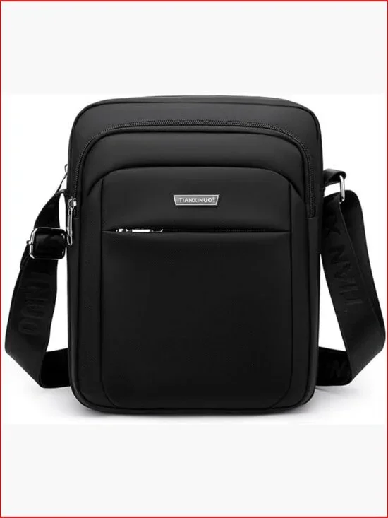 Nylon Messenger Bag Crossbody Sling Anti-Theft Lightweight Shoulder Purse