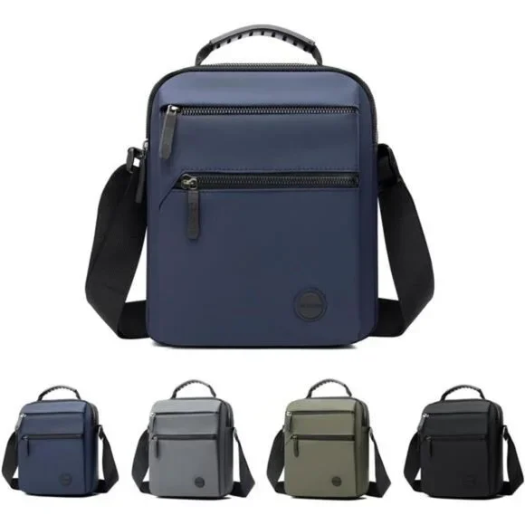 Small Messenger Bag Men Women Crossbody Shoulder Bag Anti Theft Water Resistant