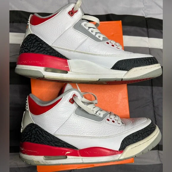 Jordan 3 Retro Fire Red