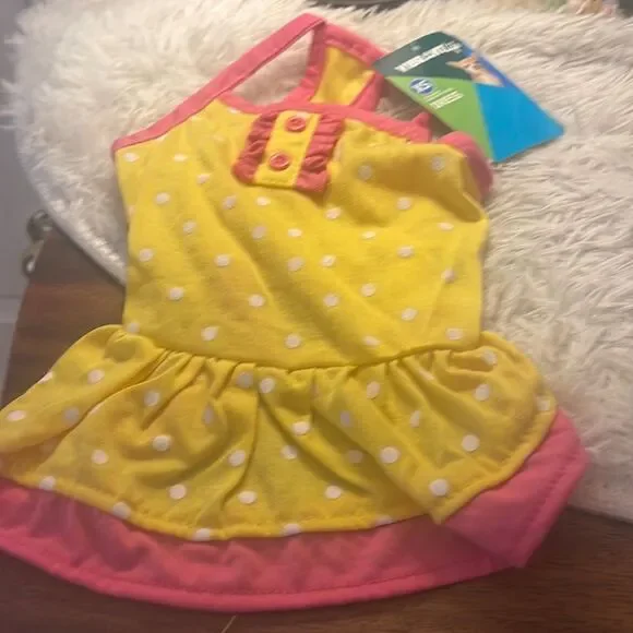 Vibrant Life Dog Dress Outfit XSmall Up to 10 lbs New