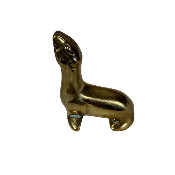Brass Seal‎ Figurine