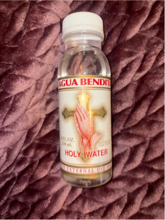 Holy Water 8 oz, unopened For Spiritual Use Only