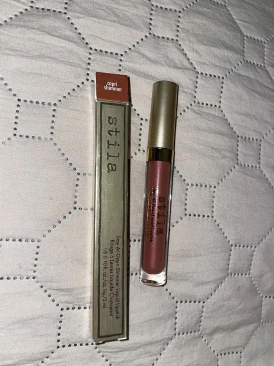 Stila Capri Shimmer Liquid Lipstick - Rose Pink Shimmer