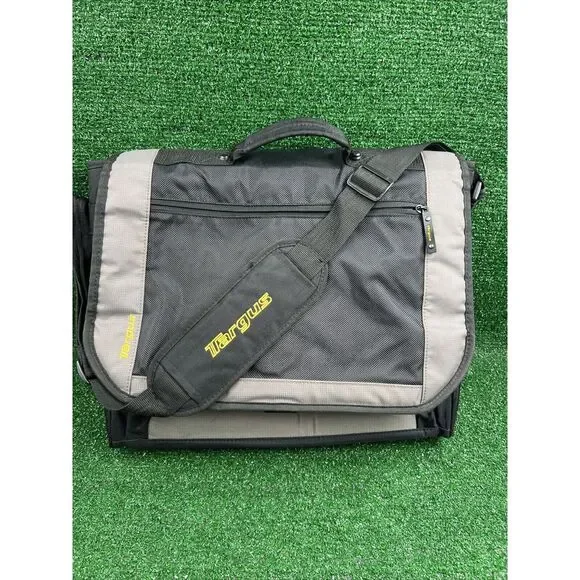 Targus CityGear Messenger Crossbody Shoulder‎ Bag Black Gray