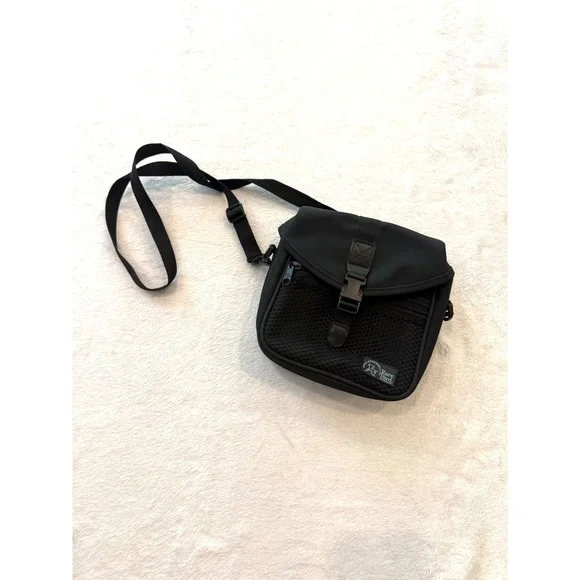 Rare Bird by Tasco National Audubon Society Black Crossbody Utility Bag 8x7