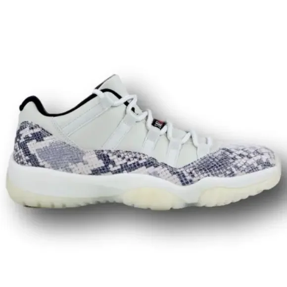 NEW Air Jordan 11 Low, Light Bone Snakeskin, M 7.5 / W 9