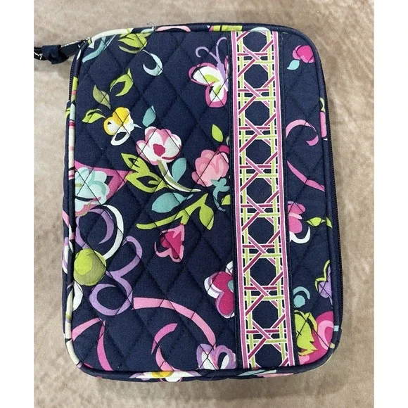 Blue With Pink Flora Vera Bradley Tablet Case New Without Tag