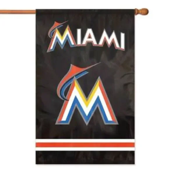MLB  Miami Marlins Applique Banner 28