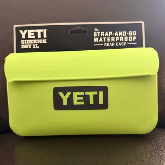 Yeti Sidekick Dry 1L Waterproof Case - Venom Green Retired