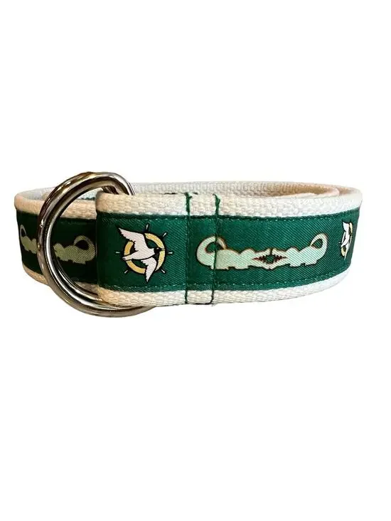 Vineyard Vines boys nautical Alligator canvas belt S