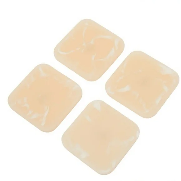 RiRiKu Resin Coaster Gift Set Brand New‎ Neutral White Beige Swirl 4 Piece