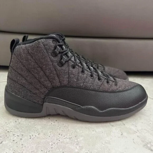 Jordan 12 Retro Wool Sneaker Size 11.5 Men