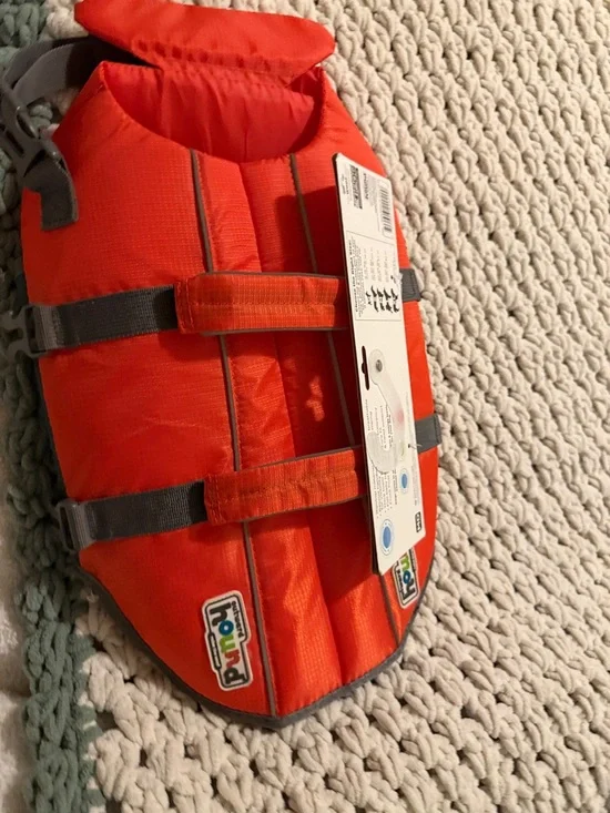 Outward Hound Orange Dog Life Jacket - Granby Splash