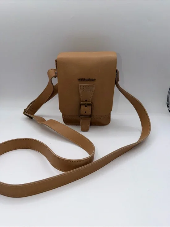 Dr. Martens Carrara Leather Vertical Crossbody Bag