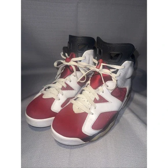 Nike Air‎ Jordan 6 Retro Men's Size 9 Carmine 2021 CT8529-106