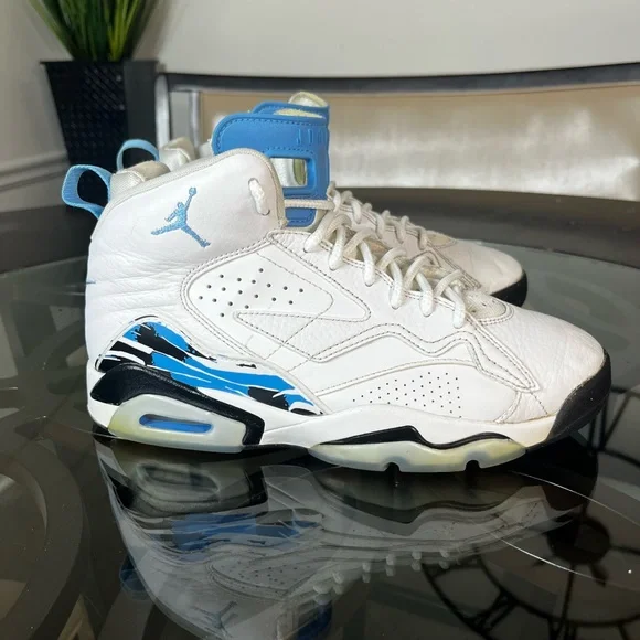 Nike Air Jordan Jumpman MVP 678 White University Blue UNC Sz 8