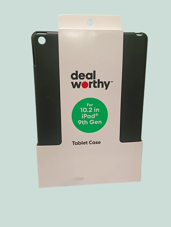 Black Tablet Case for 10.2in iPad (9th Gen)