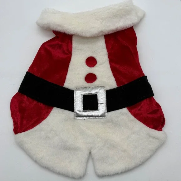 Dickens' Closet Holiday Santa Claus Costume Pet Dog Medium Suit‎