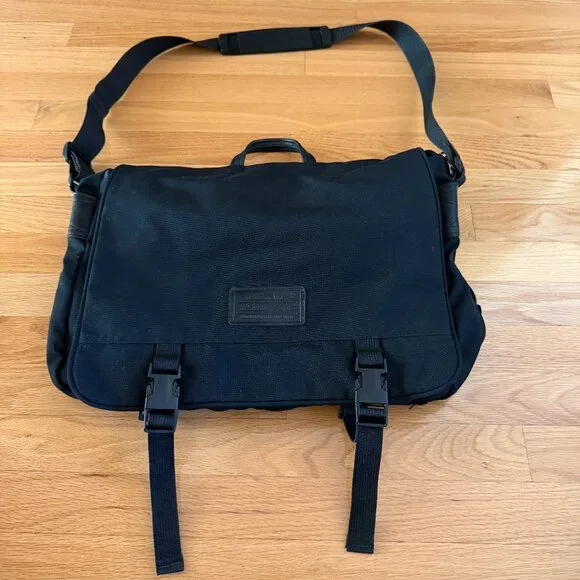 Eddie Bauer Black Messenger Bag