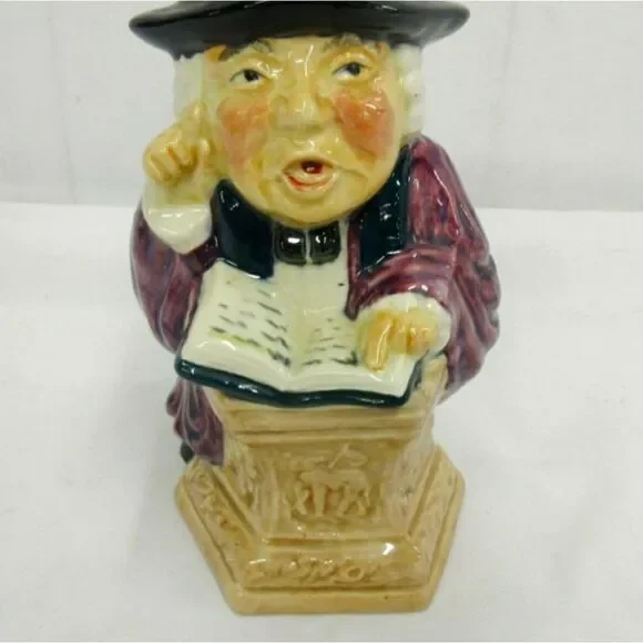 Roy Kirkham The Vicar Toby Jug Staffordshire