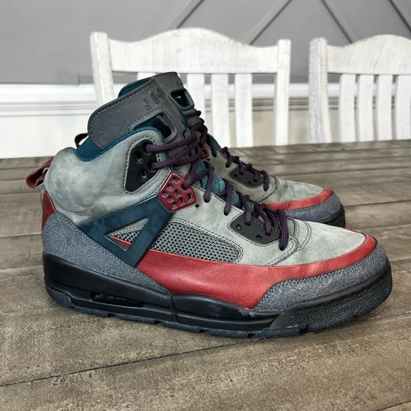 Nike Men's Jordan Winterized Spizike Boots Black/Silver, Mens Sz 11