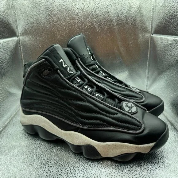 Size‎ 12 Jordan Pro Strong Mens Black White Comfort Athletic Shoes DC8418-002