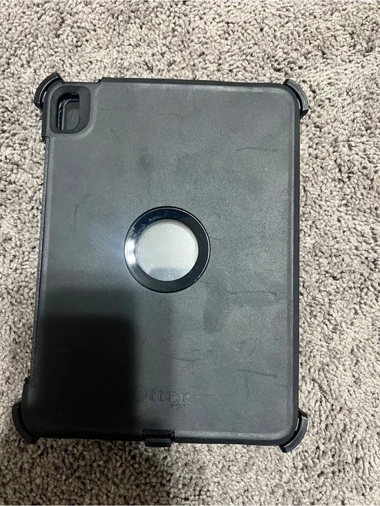 OtterBox Black Tablet Case with Rotating Optical Ring for iPad Pro 12 in