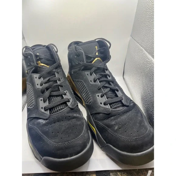 Jordan Mars 270 Black Gold‎ High Top Mens Basketball Sneakers Size 13