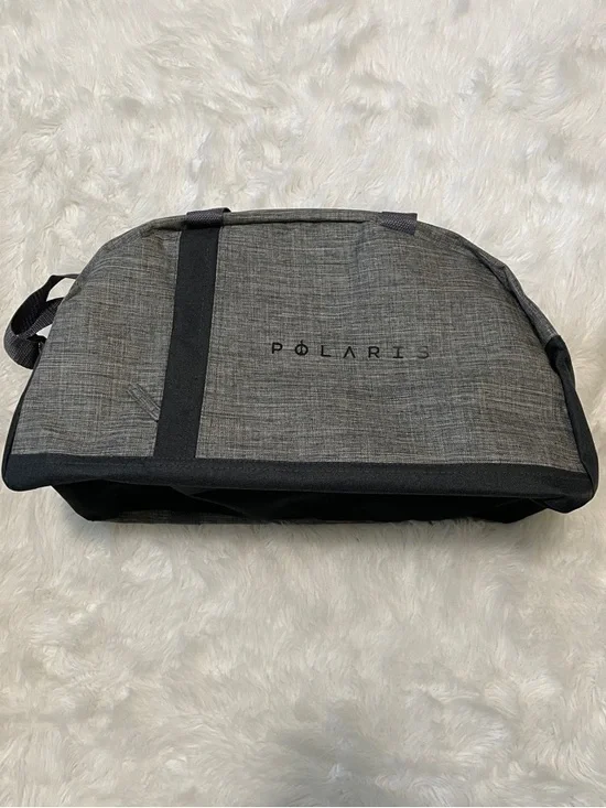 Leeds ECO FRIENDLY Reclaim Recycled Sport Duffle Bag POLARIS logo Grey Melange