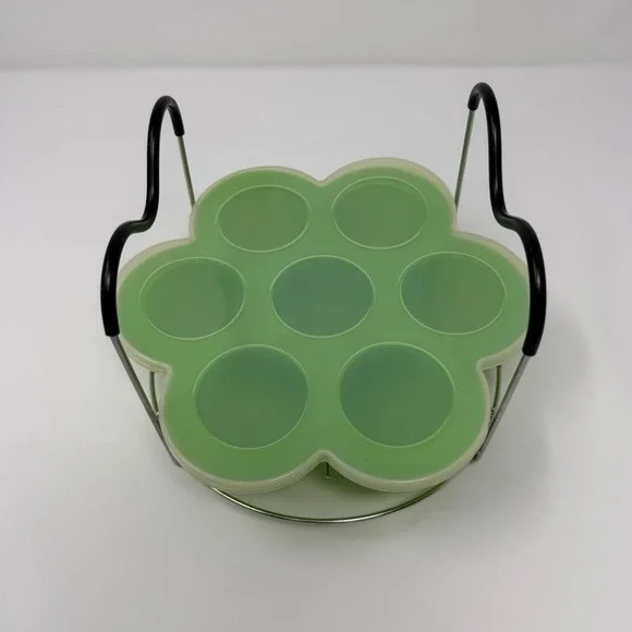 Instant Pot Silicone Egg Bite Mold‎ & Lift Rack Set Pressure Cooker Accessories
