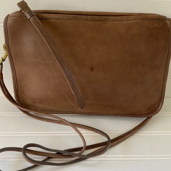 Coach Vintage Putty Bonnie Cashin Basic Shoulder Bag Purse Clutch New York City