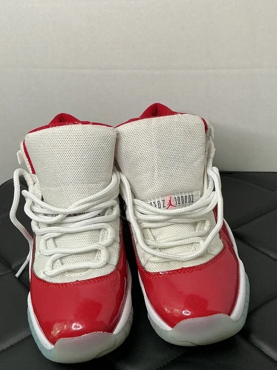 Nike Air Jordan 11 Retro Cherry Red White Men’s Size 8.5 378040-101