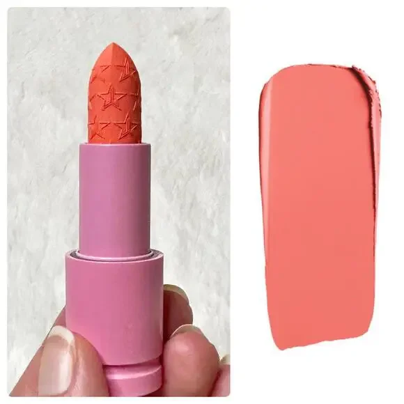 NIB Jeffree Star Orange Prick Velvet Trap Lipstick Full Size 4g