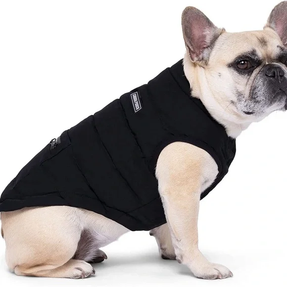 Canada Pooch Black Ultimate Stretch Dog Vest, XSmall