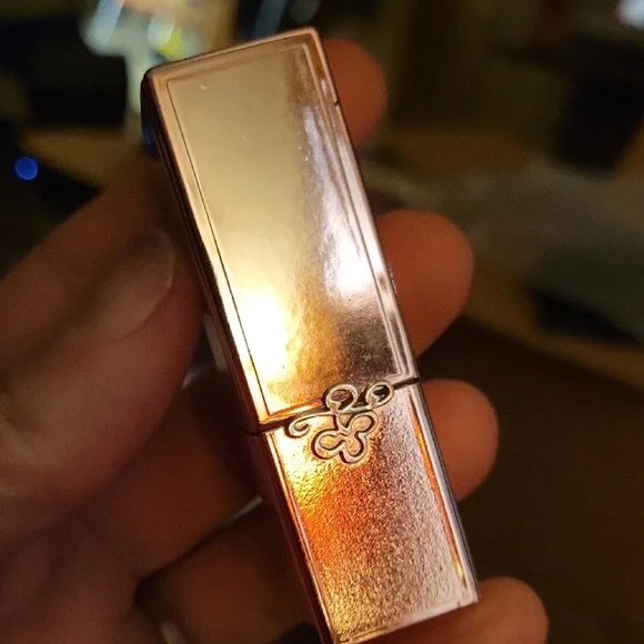 STARRY Brand Gold Csse w Popup Mirror Lipstick - Mauve #14