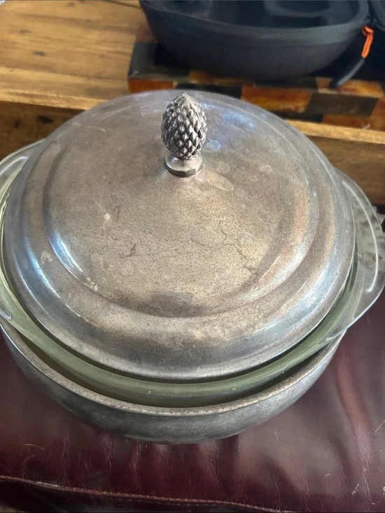Sheffield Silver Co. ~ Covered Casserole ~ Made is U.S.A. - Silver
