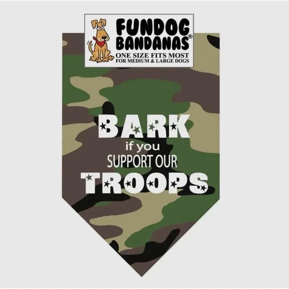 FUNDOGS Bandana Camouflage 