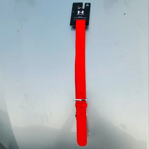 Under Armour Boys Red Baseball Belt