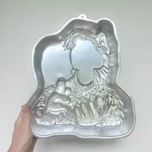 Vintage 1988 Alf Alien TV Show Aluminum Cake Pan Wilton