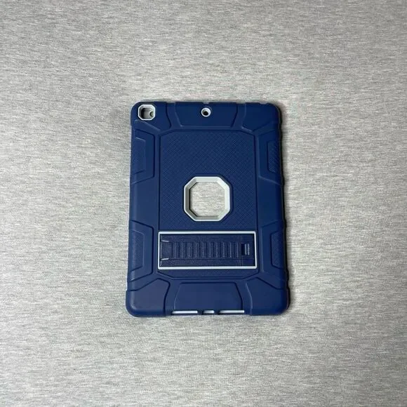 Wenlaty Blue iPad 9th /8th /7th Generation Protective Case with Stand