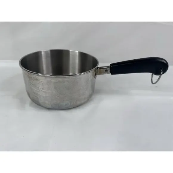 REVERE WARE 1 Quart Sauce Pan Clad Bottom NO LID