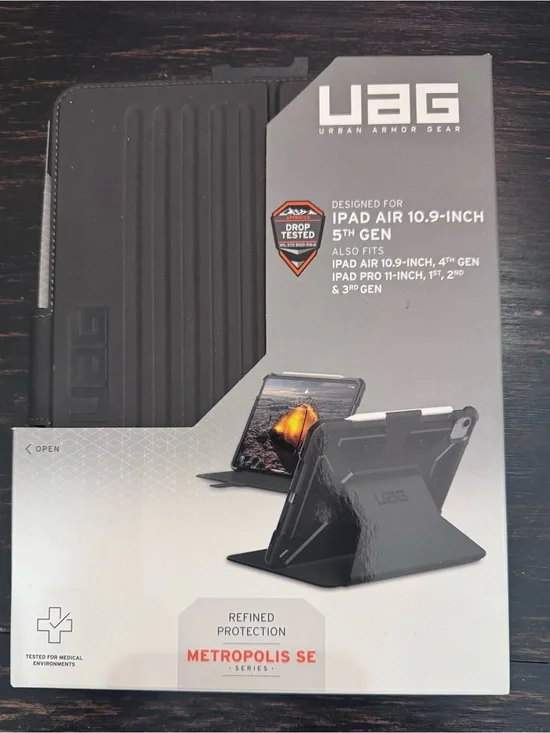 UAG Metropolis SE Case for iPad Air 10.9-inch by UAG - Black