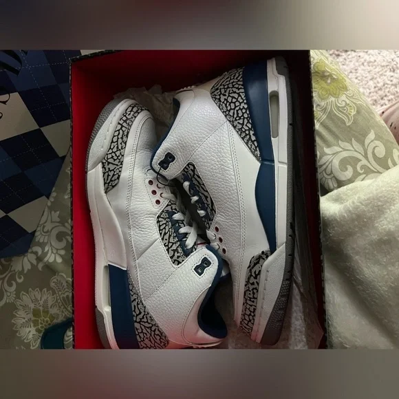 Nike Air Jordan 3 Ill Retro OG True Blue 136064 104