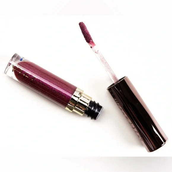 Urban Decay Vice Liquid Lipstick PURGATORY Metallized Dark Plum Sparkle NEW