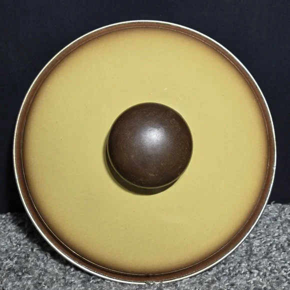 VTG 1970s Crowning Touch Harvest Blossom Porcelain Enamel REPLACEMENT‎ LID ONLY
