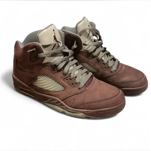 Nike Air Jordan 5 Retro Se Deep Burgundy-Light Graphite Sz 11 [DZ4131-600]