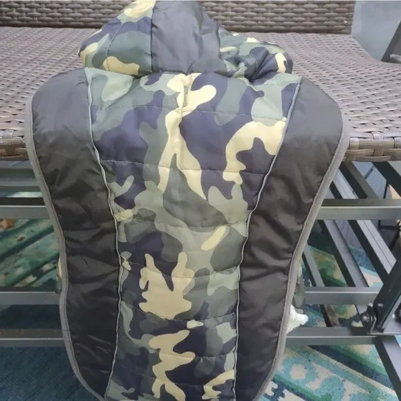 Camo Large Dog Soft Jacket