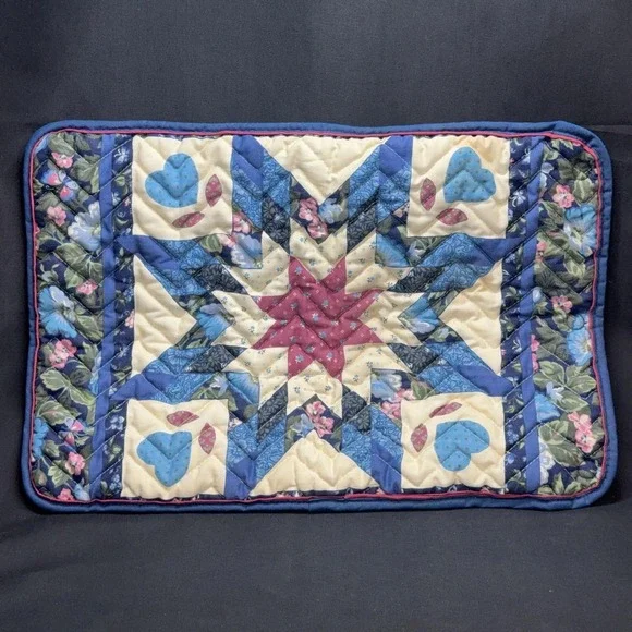 Vintage Quilted Pyrex Casserole Carrier Cozy Cottage Core Floral Kitchen 17x12